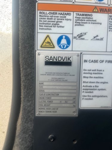 2022 Sandvik RANGER DX700