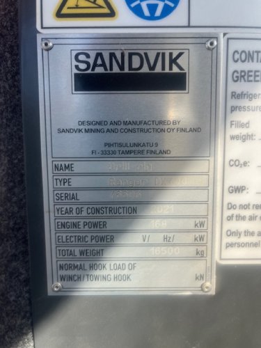 2022 SANDVIK RANGER DX700