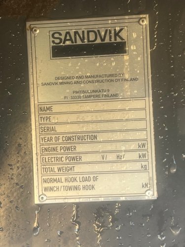 2022 SANDVIK RANGER DX700